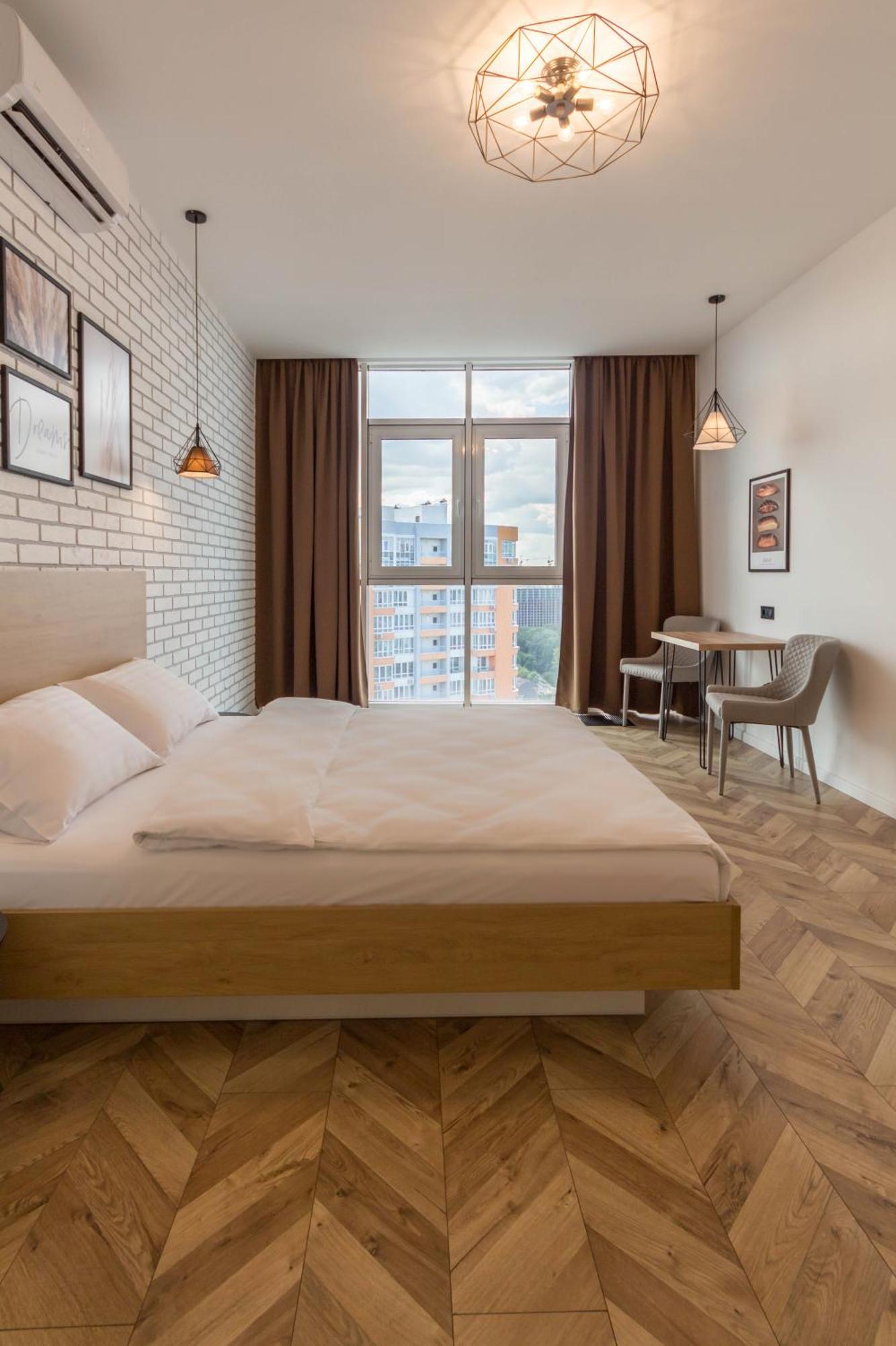 Design Apartments With Panoramic View Kiew Exterior foto