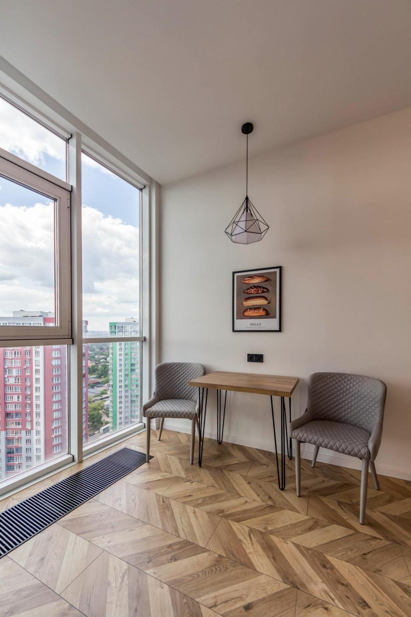 Design Apartments With Panoramic View Kiew Exterior foto