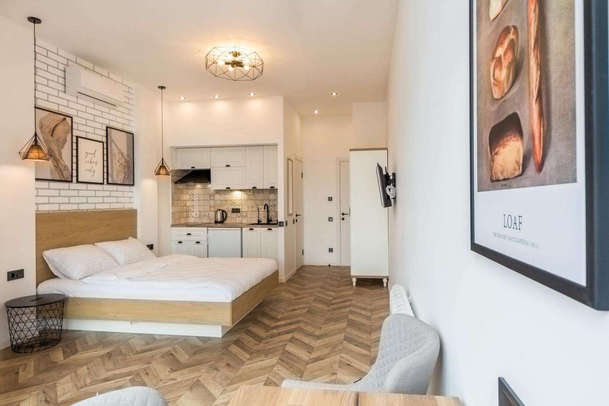 Design Apartments With Panoramic View Kiew Exterior foto